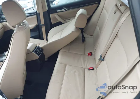 2017 BMW X3 xDrive28I z USA, uszkodzony, nr VIN 5UXWX9C50H0T09821